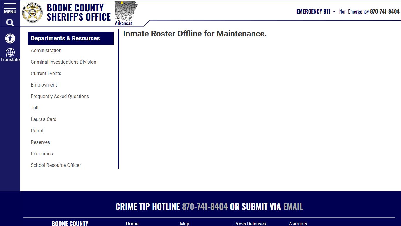 Inmate Roster - Current Inmates Booking Date Descending - Boone County ...